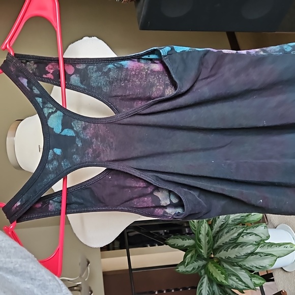 Big Girls Multicolor Cheetah Racerback Tank Top (L) - Picture 5 of 5